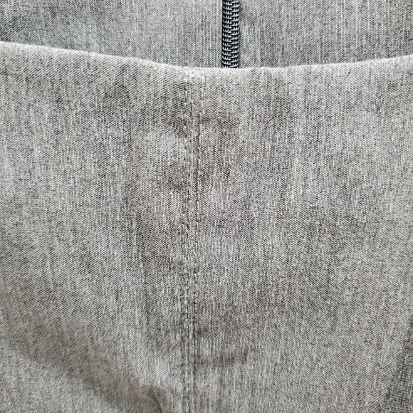 Express World Grand Vintage 90s Gray Stretch Sleeveless Sheath Midi Dress 5/6 - Picture 3 of 6